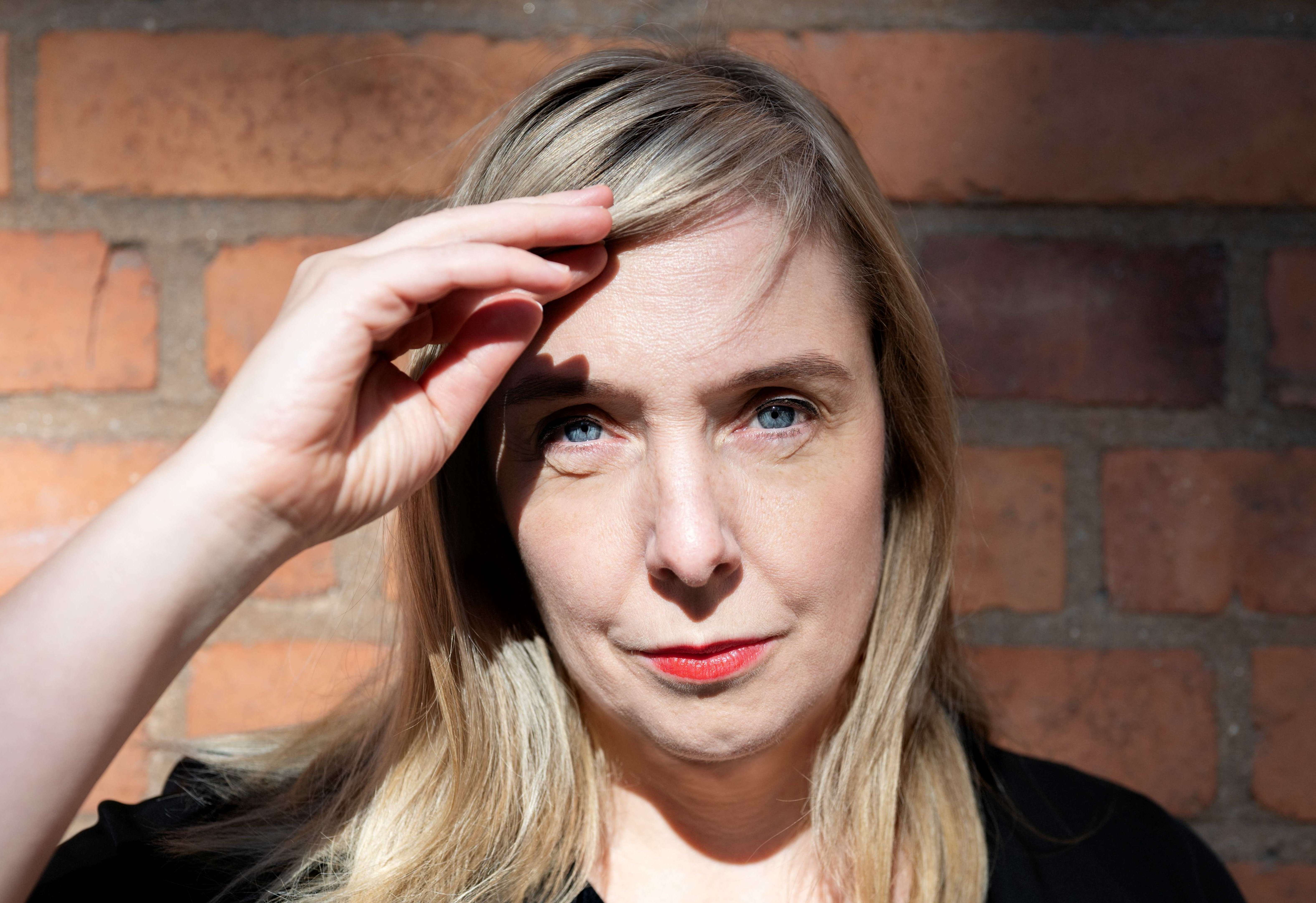 Elin Grelsson against a brick background