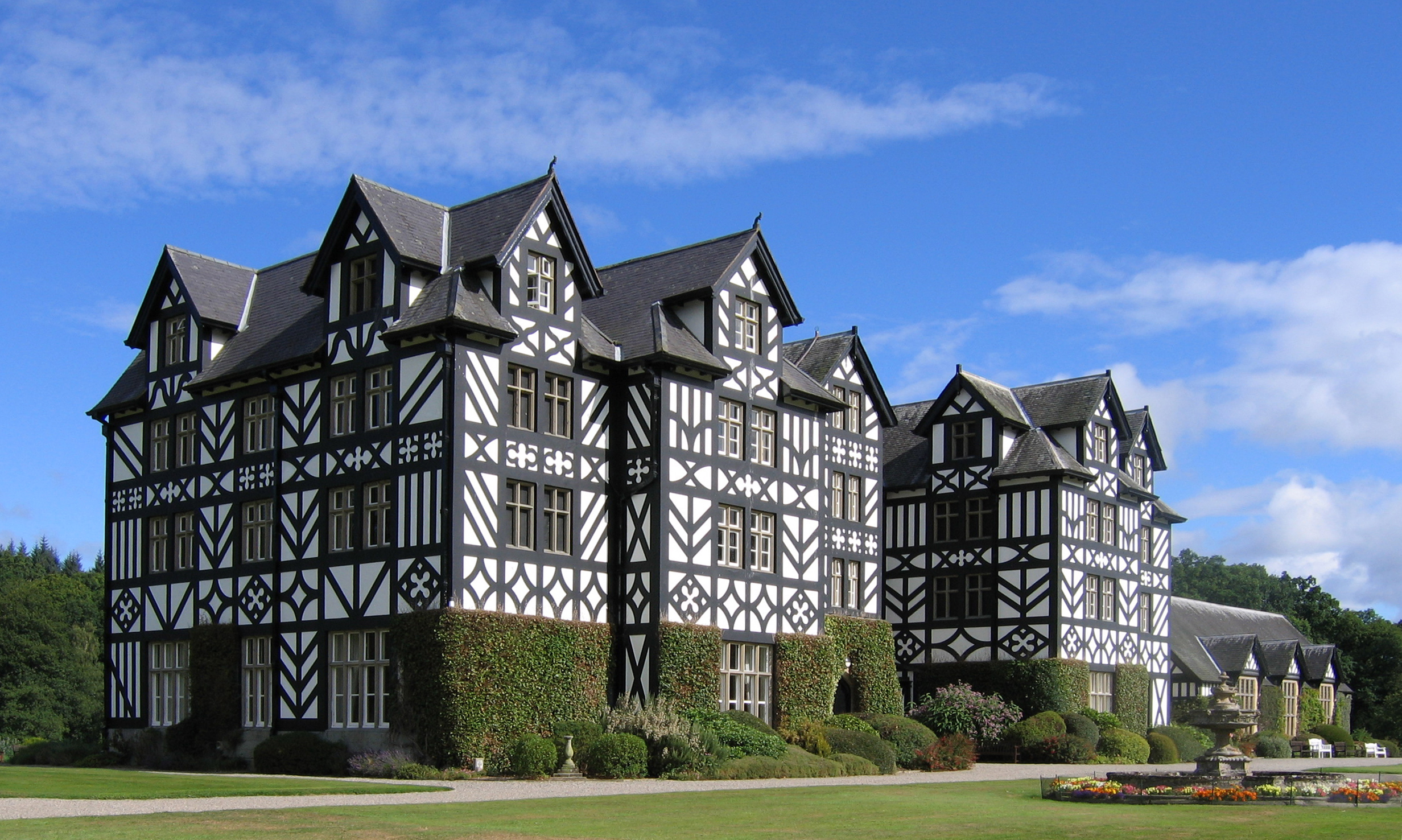 Gregynog Hall, Tregynon, Wales