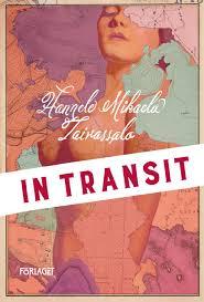 Book cover In Transit: pink drawing of female torso