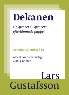 book cover of Dekanen by Lars Gustafsson