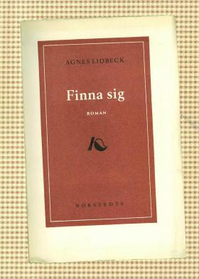 Book cover of Finna sig by Agnes Lidbeck