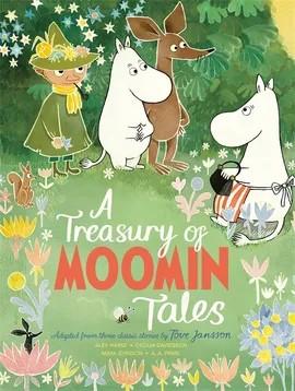 Book cover of A Treasury of Moomin Tales