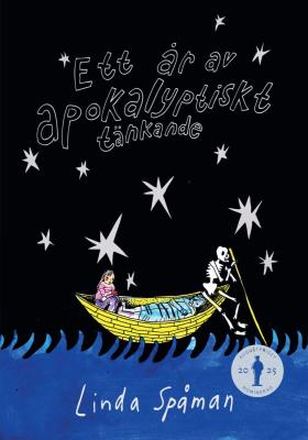 Book cover of Linda Spåman, Ett år av apokalyptiskt tänkande