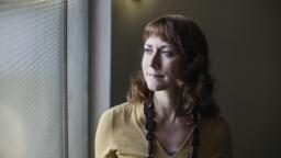 Urpu Strellman in yellow top and necklace