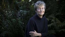 Ellen Mattson in leafy environment