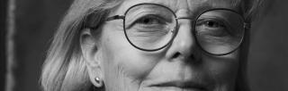 Photo of Ingrid Carlberg against black background